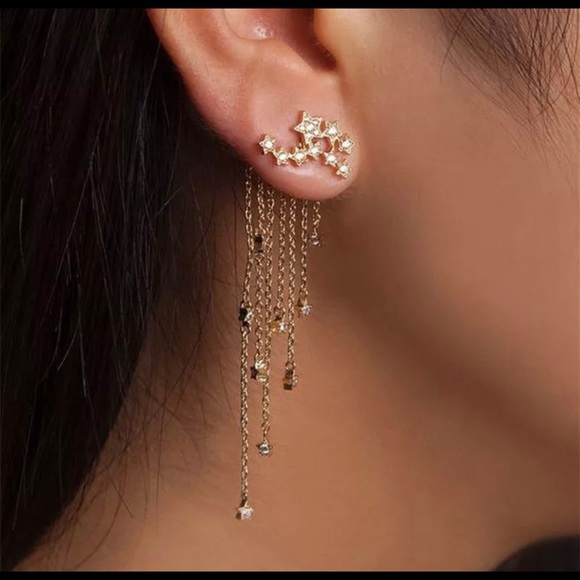 Jewelry - NEW TASSEL EARRINGS IN GOLD